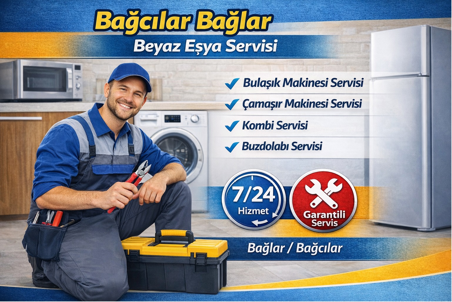 Bağlar Beyaz Eşya Servisi